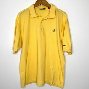 Vintage Masters Collection Golf Polo‎ Yellow XL